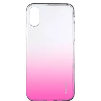 Evelatus Apple iPhone XR Gradient TPU puzdro ružovo-červená