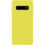 Evelatus Samsung Galaxy S10 Nano silikónové puzdro Soft Touch TPU žltá
