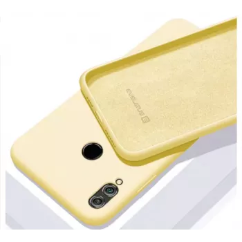 Evelatus Xiaomi Mi 9 Lite Soft silikónové ochranné puzdro žltá