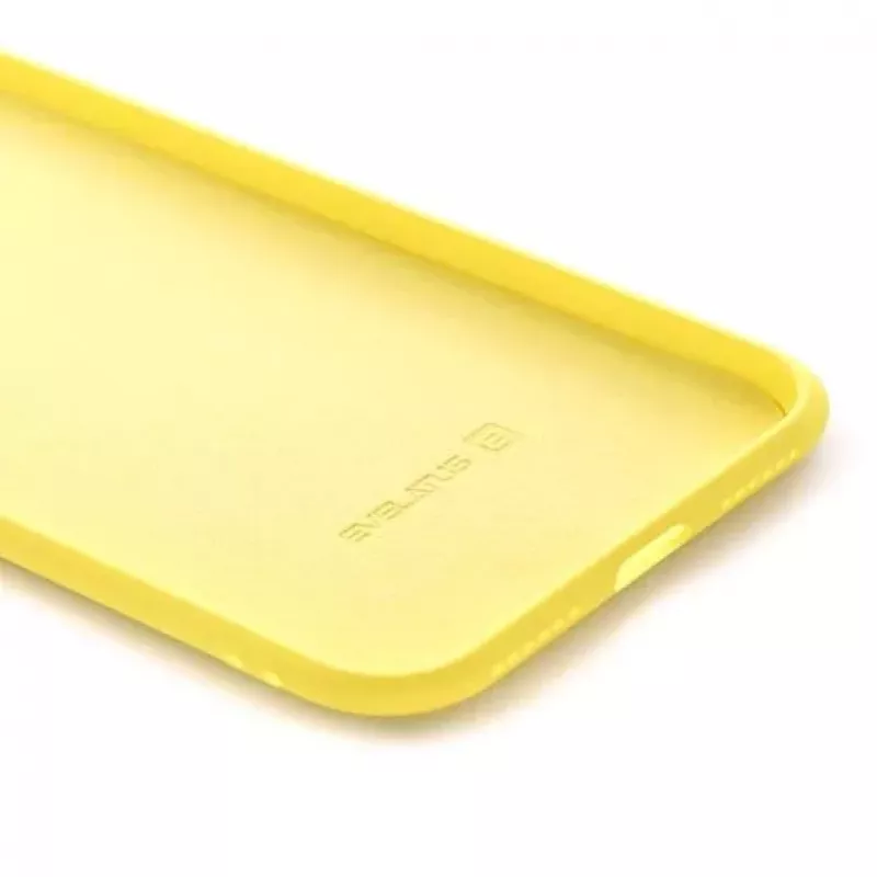 Evelatus Apple iPhone X/Xs Nano silikónové puzdro Soft Touch TPU žlté