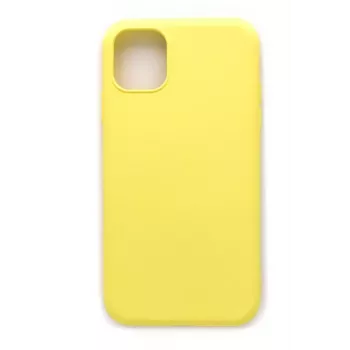 Evelatus Apple iPhone 11 Pro Max Nano silikónové puzdro Soft Touch TPU žlté