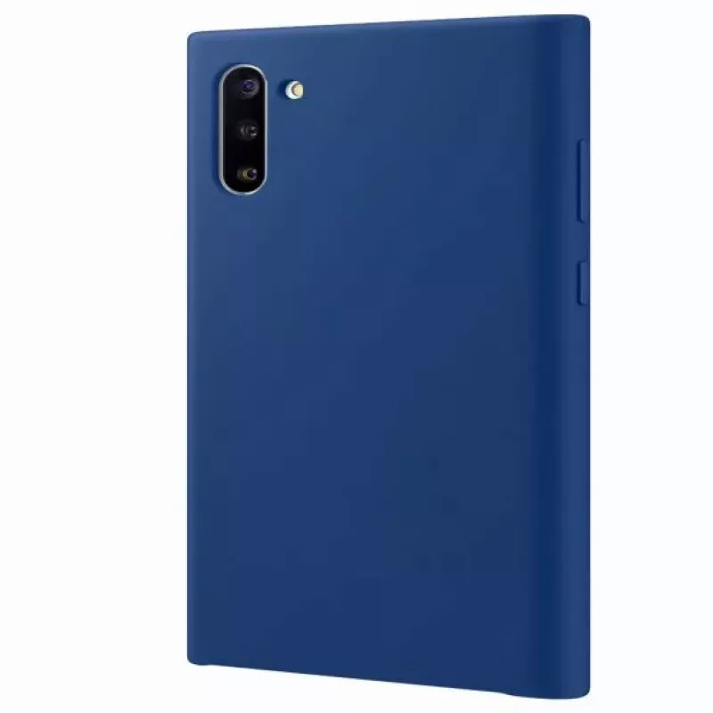 Evelatus Samsung Galaxy Note 10 Premium Soft Touch silikónové puzdro polnočná modrá
