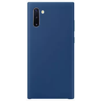 Evelatus Samsung Galaxy Note 10 Premium Soft Touch silikónové puzdro polnočná modrá