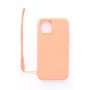 Evelatus Apple iPhone 11 Pro Soft Touch silikónové puzdro s remienkom ružové