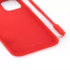 Evelatus Apple iPhone 11 Pro Soft Touch silikónové puzdro s remienkom červené