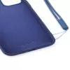 Evelatus Apple iPhone 11 Pro Soft Touch silikónové puzdro s remienkom tmavomodré