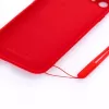 Evelatus Apple iPhone 7/8/SE2020/SE2022 Soft Touch silikónové puzdro s remienkom červené