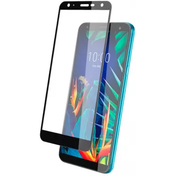 EVELATUS LG K40 2.5D Full Cover Japan Glue Glass antistatická ochrana displeja