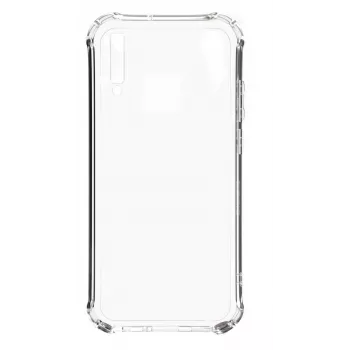 Evelatus Samsung Galaxy A70 puzdro so šnúrkou ružové transparentné