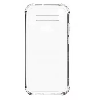 Evelatus Samsung Galaxy S10 puzdro so šnúrkou ružové transparentné