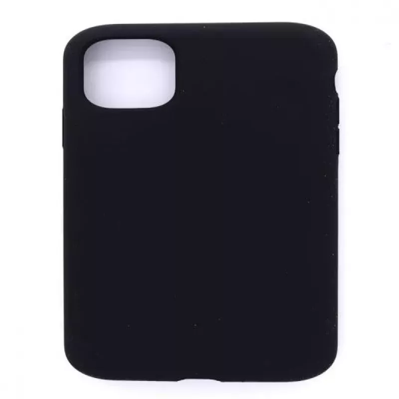 Connect Apple iPhone 11 Pro soft puzdro s ochranou spodku čierne