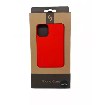 Connect Apple iPhone 11 Pro soft puzdro s červeným spodkom