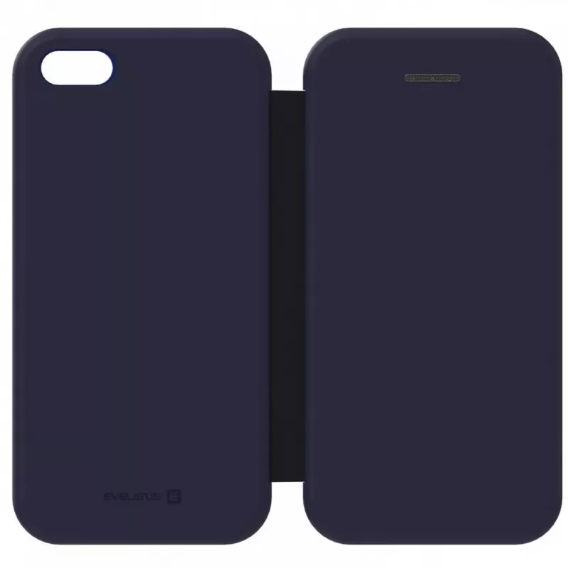 Evelatus Xiaomi Redmi Note 8T knižné puzdro tmavomodré