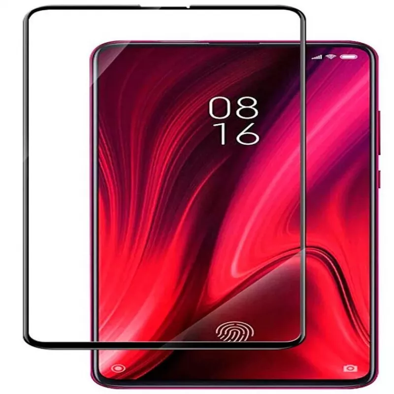 Evelatus Xiaomi Mi 9T Pro 2.5D Black Frame (Full Glue) tvrdené sklo ochrana displeja