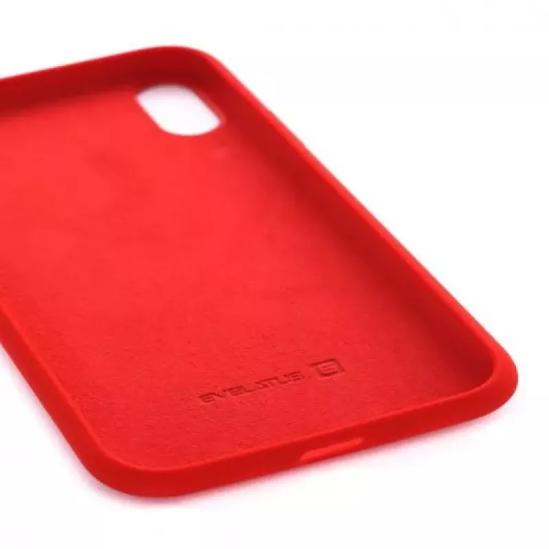 Evelatus Apple iPhone XR Nano Silicone Case Soft Touch TPU červené