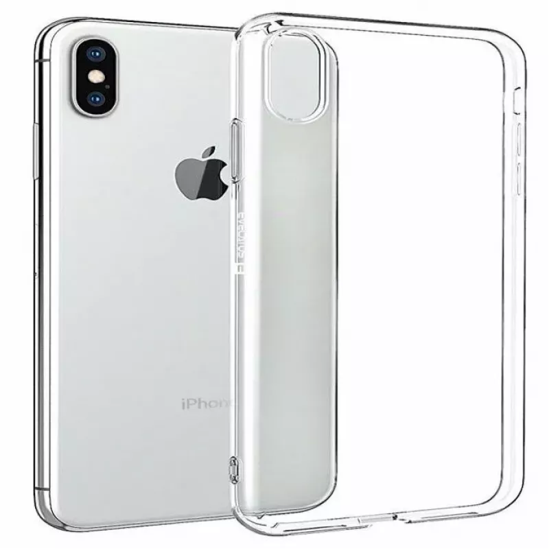Evelatus Apple iPhone XS Max priehľadné silikónové puzdro 1,5mm TPU transparentné