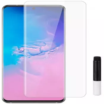 Evelatus Samsung Galaxy S20 Ultra priehľadné sklo UV + lepidlo