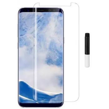 Evelatus Samsung Galaxy S9 3D Hot Bending UV Glue tvrdené sklo na displej