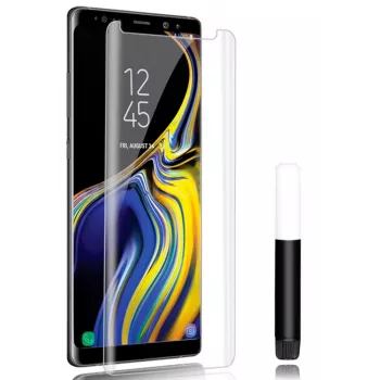 Evelatus Samsung Galaxy Note 9 priehľadné sklo UV + lepidlo