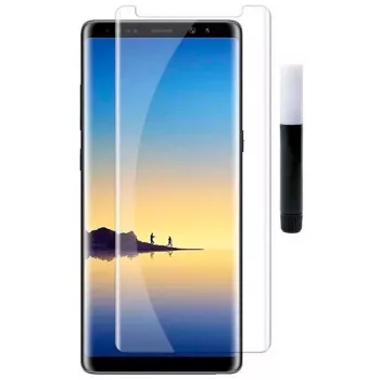 Evelatus Samsung Galaxy Note 8 priehľadné sklo UV + lepidlo ochranné sklo displeja