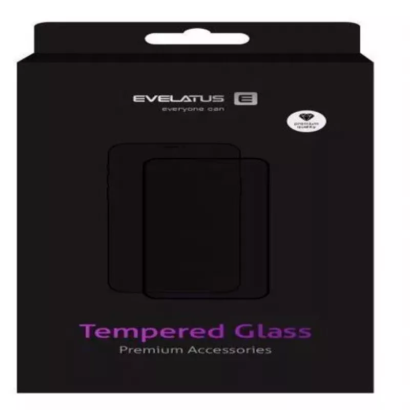 EVELATUS Samsung Galaxy S20 Plus priehľadné sklo UV + lepidlo