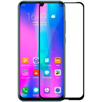 EVELATUS Huawei P Smart 2019 2.5D Full Cover Japan Glue Glass Anti-Static ochranné sklo na displej