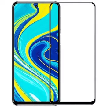 Evelatus Xiaomi Redmi Note 9 2.5D Full Cover Japan Glue Glass Anti-Static tvrdené ochranné sklo na displej
