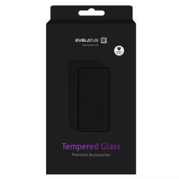 Evelatus Xiaomi Redmi Note 9 2.5D Full Cover Japan Glue Glass Anti-Static tvrdené ochranné sklo na displej