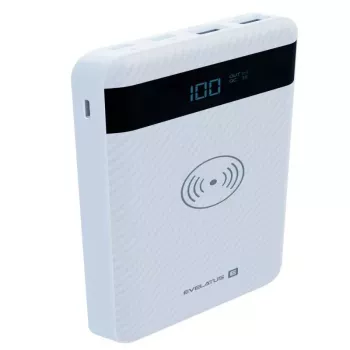 Evelatus EPB05 bezdrôtová power banka 10000 mAh biela