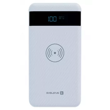 Evelatus EPB05 bezdrôtová power banka 10000 mAh biela