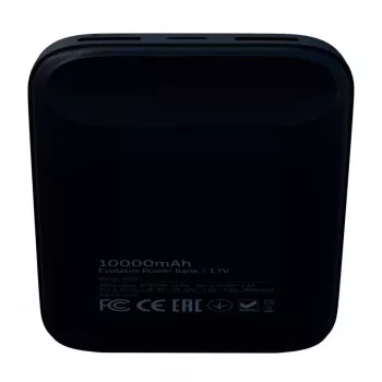 Evelatus power banka EPB07 10000 mAh čierna
