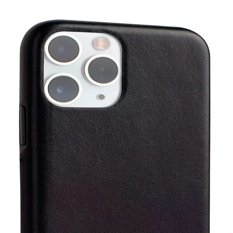 Evelatus Apple iPhone 11 Pro Max kožené puzdro čierna