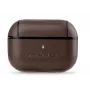 Evelatus Apple AirPods Pro kožené ochranné puzdro hnedá