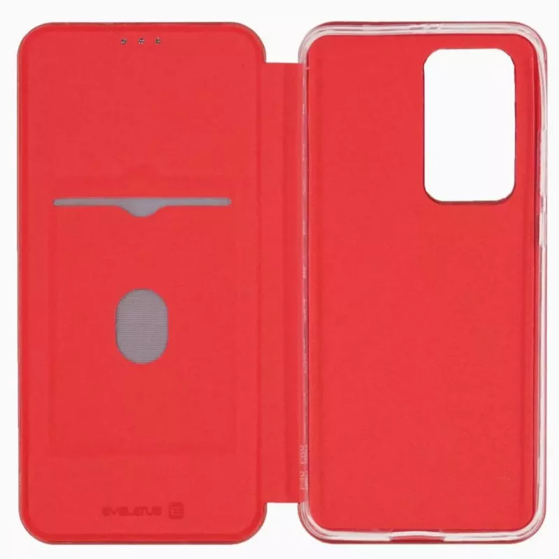 Evelatus Huawei P40 Pro knižné puzdro vínová