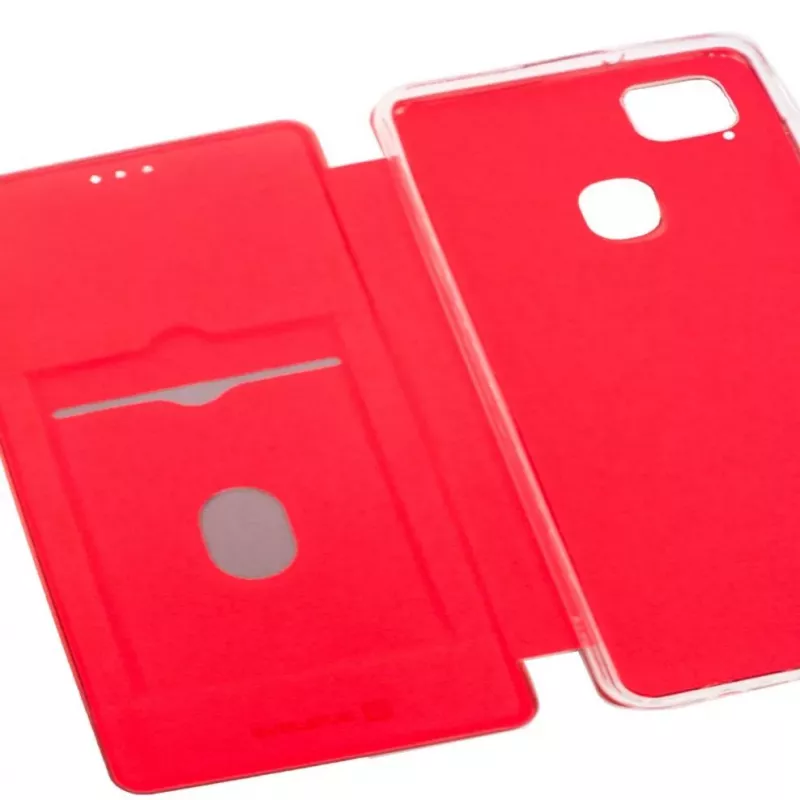Evelatus Huawei P40 Lite knižné puzdro vínová