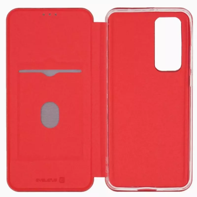 Evelatus Huawei P40 knižné puzdro vínová