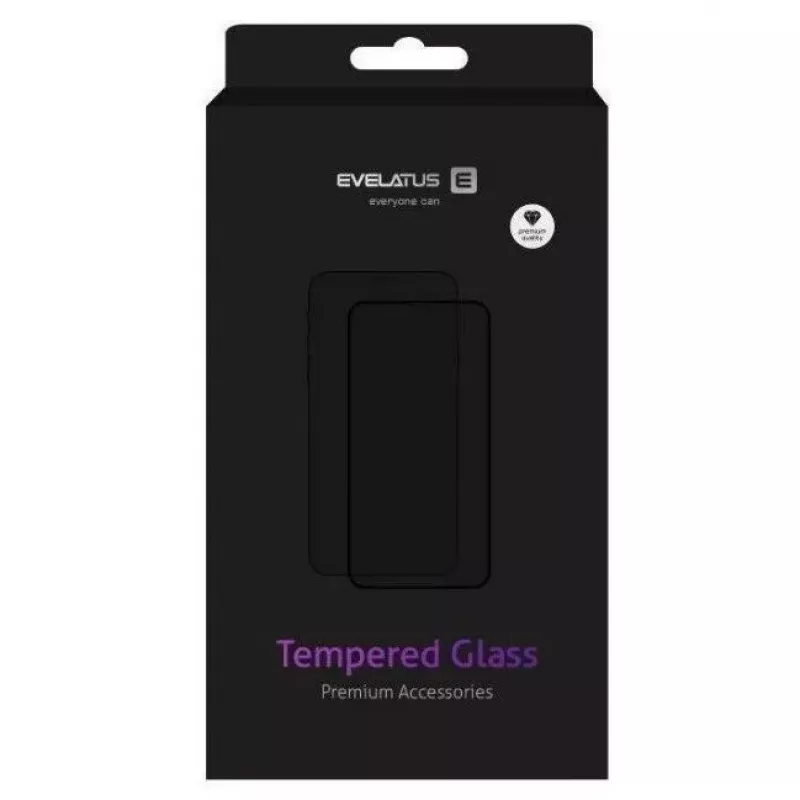Evelatus Xiaomi Mi Note 10 Lite / Mi Note 10 Clear Glass UV + Glue ochranná fólia displeja