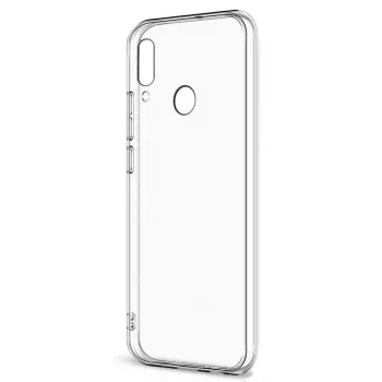EVELATUS priehľadné silikónové puzdro pre Huawei P Smart 2019, 1,5 mm TPU transparentné