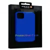 Evelatus Apple iPhone 12/12 Pro prémiové silikónové puzdro Soft Touch modré
