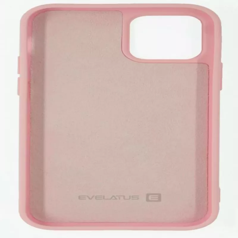 Evelatus Apple iPhone 12/12 Pro nano silikónové puzdro Soft Touch TPU béžové