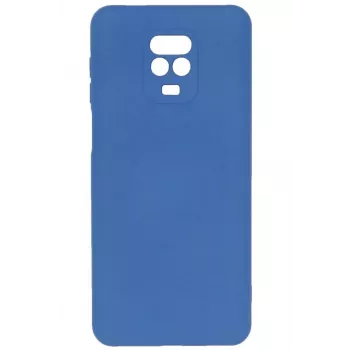 Evelatus nano silikónové puzdro Soft Touch TPU pre Xiaomi Redmi Note 9 - modré