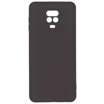 Evelatus Xiaomi Redmi Note 9 silikónové puzdro Soft Touch čierne