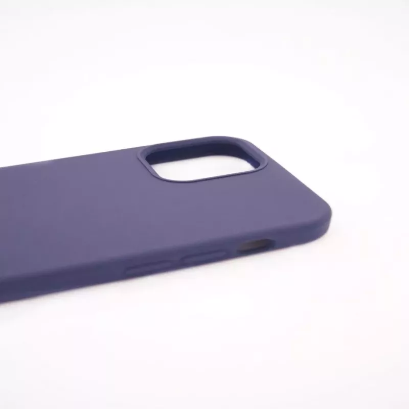 Evelatus Apple iPhone 12 Mini Premium Soft Touch silikónové puzdro polnočná modrá