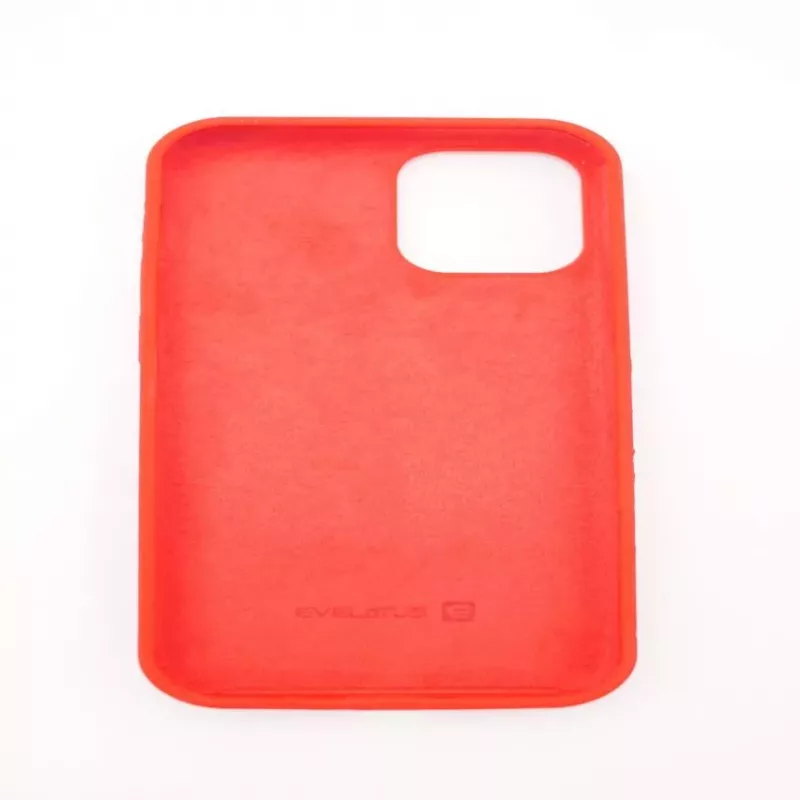 Evelatus Apple iPhone 12 mini Premium Soft Touch silikónové puzdro jasne červené