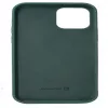 Evelatus Apple iPhone 12 mini Premium Soft Touch silikónové puzdro borovicová zelená