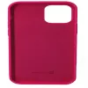 Evelatus Apple iPhone 12 Mini Premium Soft Touch silikónové puzdro ružovo červené