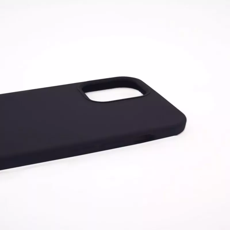 EVELATUS Apple iPhone 12/12 Pro Premium Soft Touch silikónové puzdro čierne