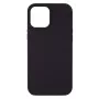 EVELATUS Apple iPhone 12/12 Pro Premium Soft Touch silikónové puzdro čierne
