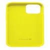 Evelatus Apple iPhone 12/12 Pro Premium Soft Touch silikónové puzdro citrónovo žlté