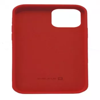 Evelatus Apple iPhone 12/12 Pro Premium Soft Touch silikónové puzdro jasne červené